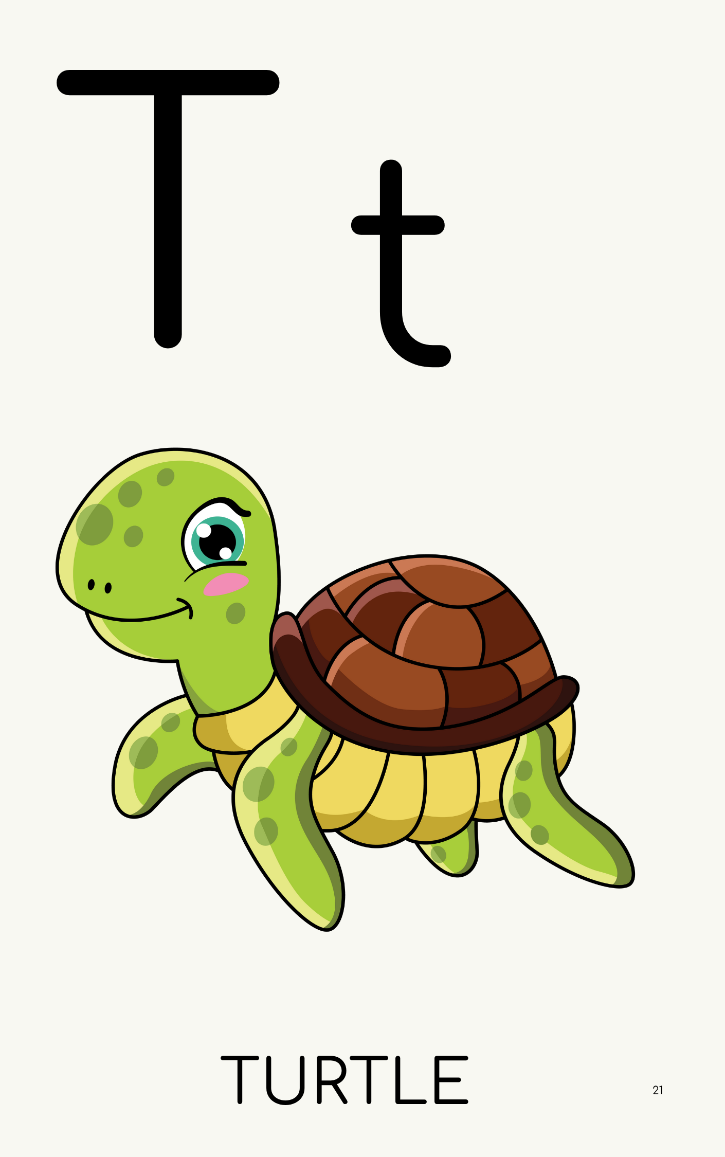 Let's learn the alphabet