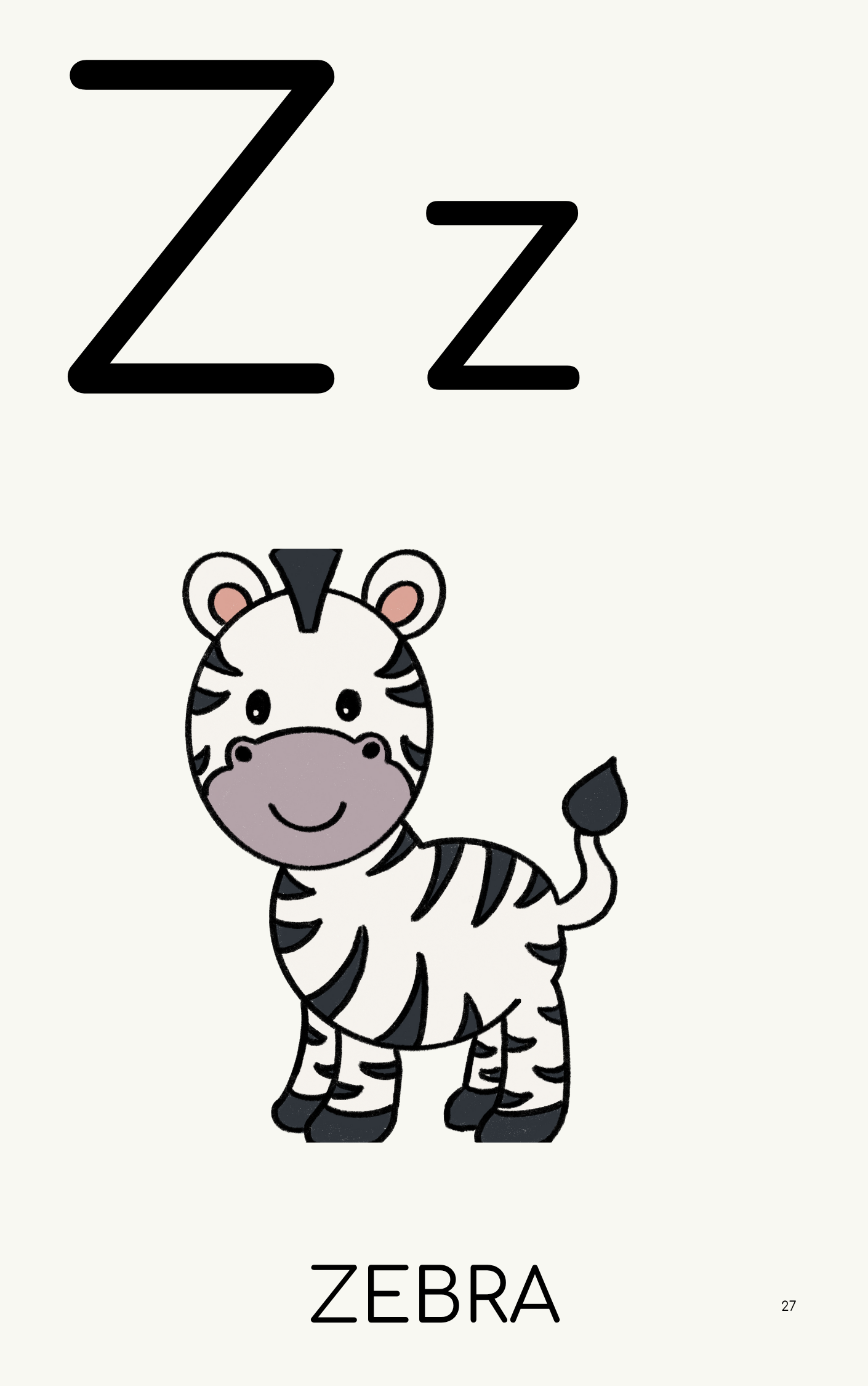 Let's learn the alphabet