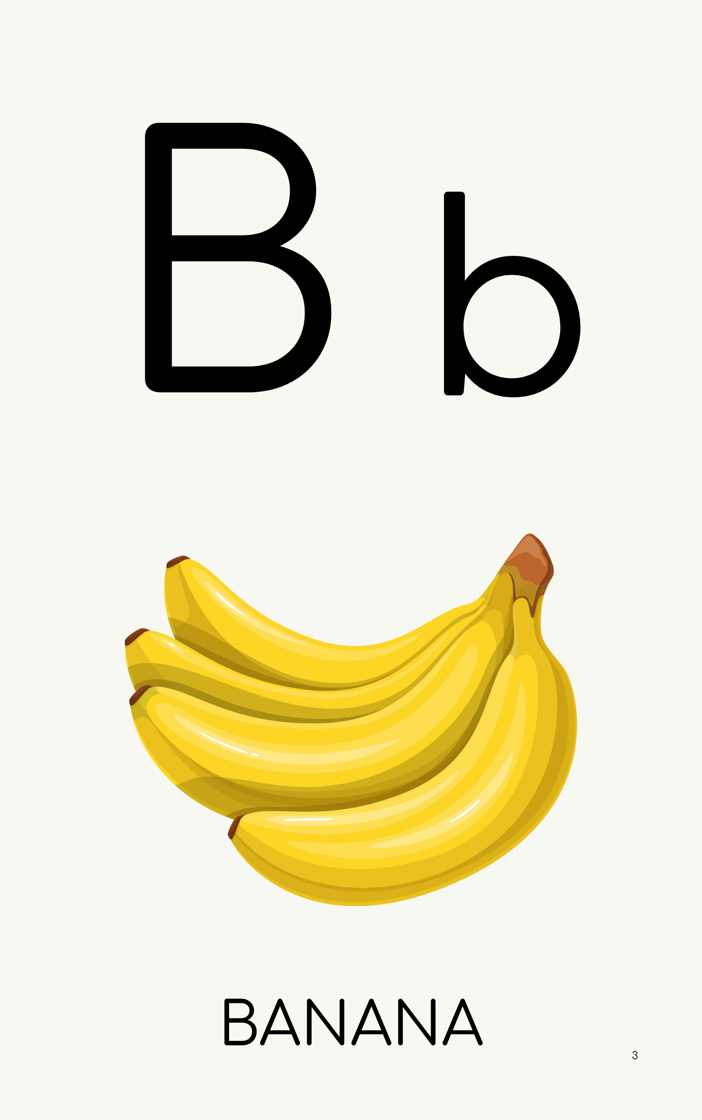 Let's learn the alphabet