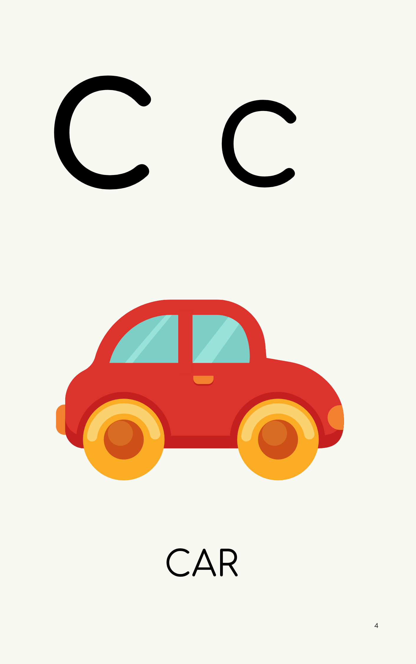 Let's learn the alphabet