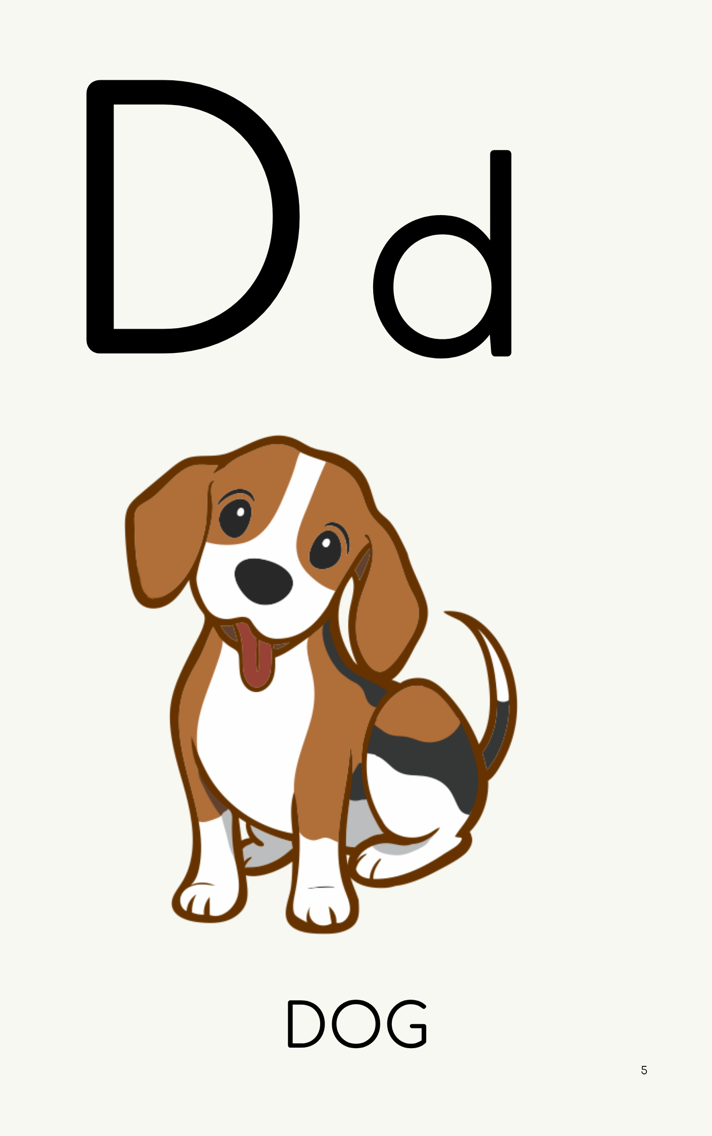 Let's learn the alphabet