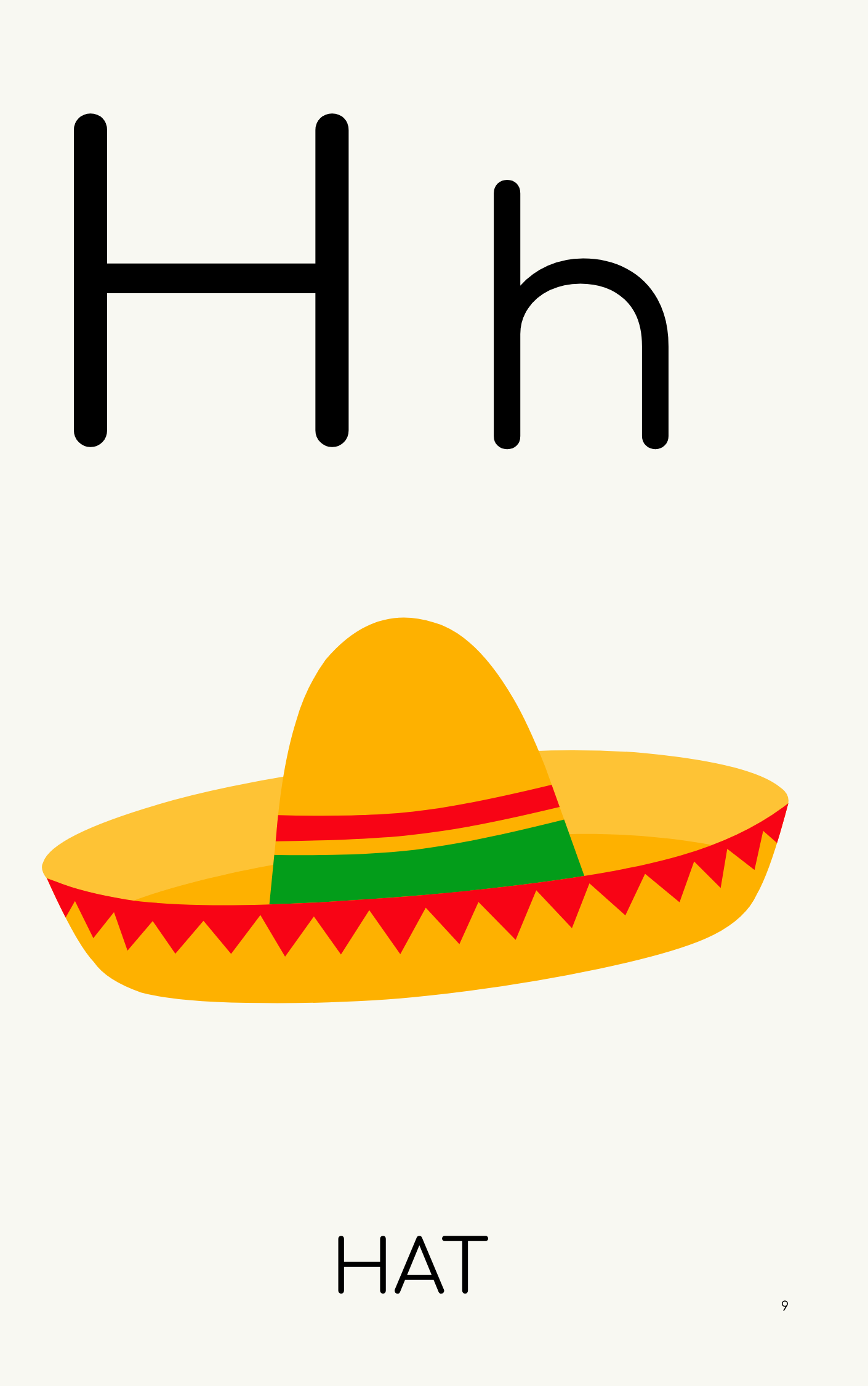 Let's learn the alphabet