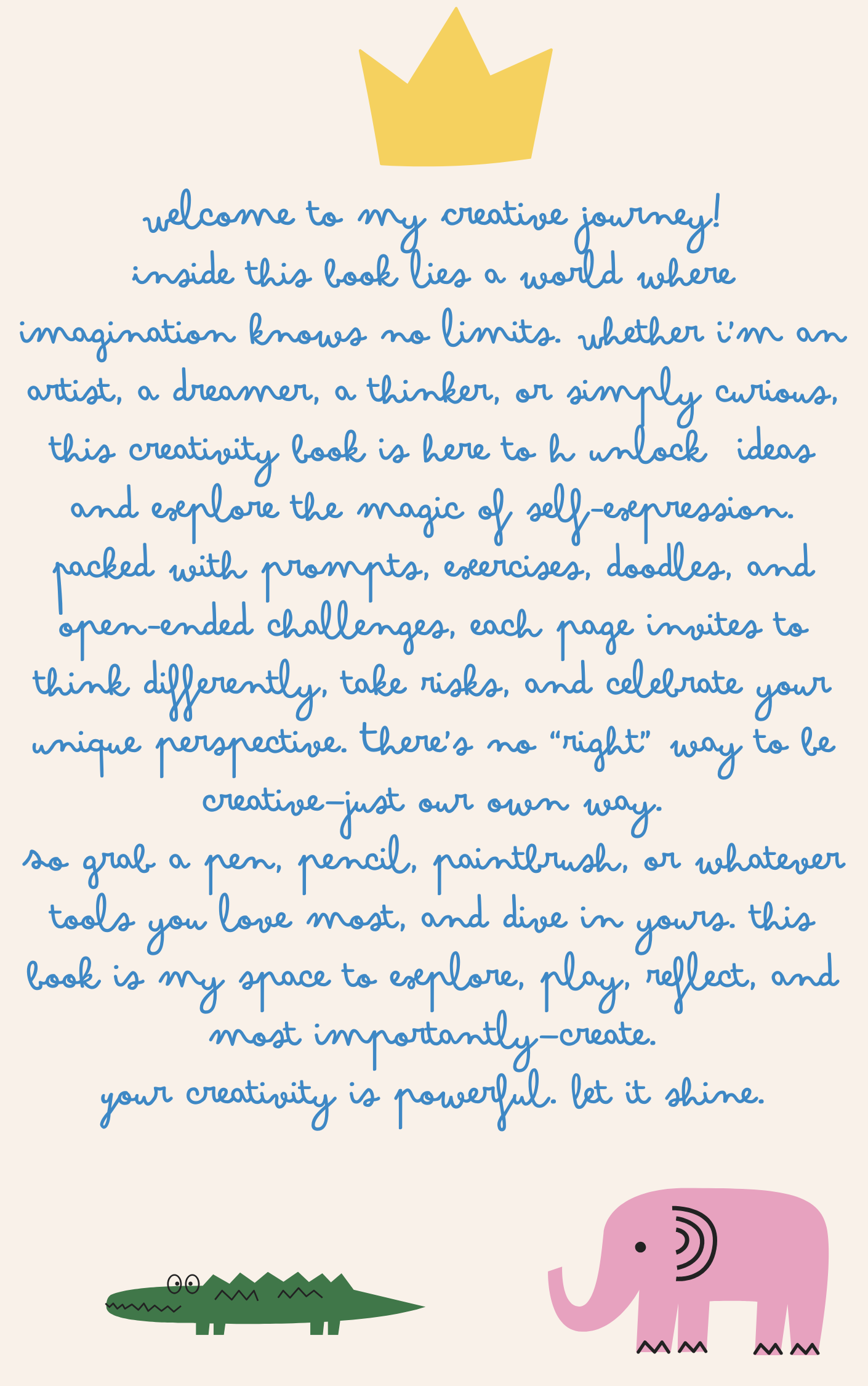 My Creativity Diary